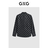 GXG春季热卖潮搭棋盘格印花长袖衬衫热卖衬衫 男上衣 商品缩略图1