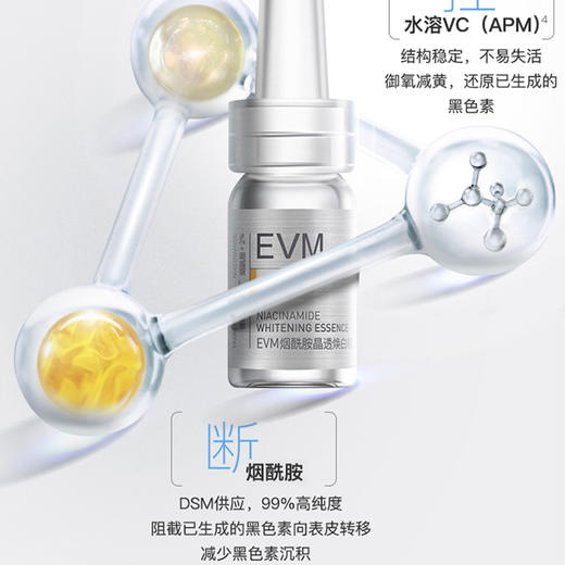 EVM 烟酰胺晶透焕白精华液（礼盒版）3ml*7 商品图6