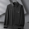 【DPF】大依优型大码翻领夹克外套肥佬时尚休闲加肥加大上衣男士 商品缩略图2