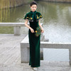 年轻复古改良修身披肩旗袍YD2406 商品缩略图2