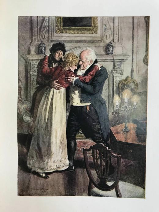 约20世纪早期 杰弗里·法诺尔《宽广大道》 C.E.布洛克24幅彩色插图 漆布精装18开 商品图10