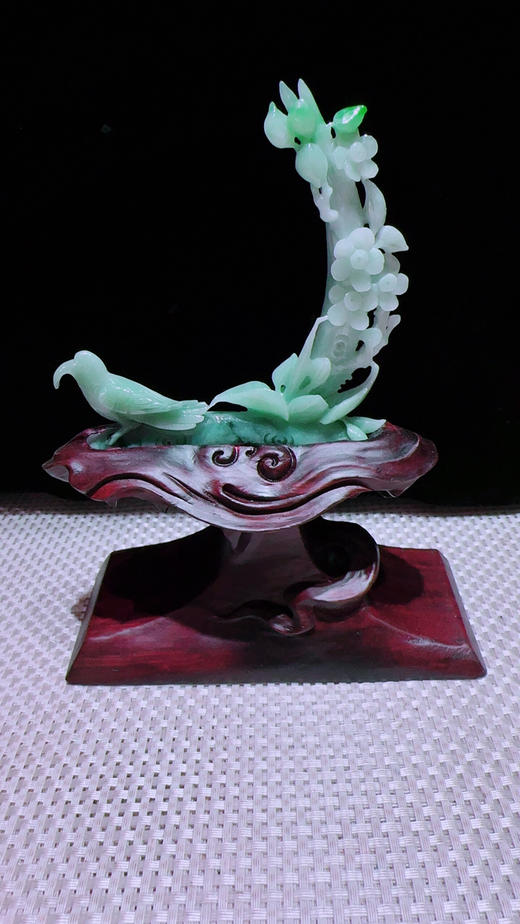 620878翡翠摆件【喜上眉梢 喜事连连】 商品图5