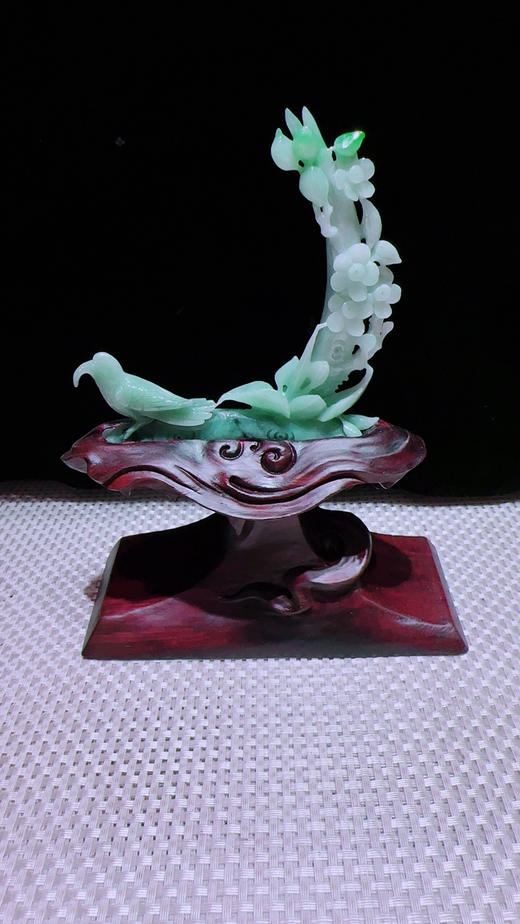 620878翡翠摆件【喜上眉梢 喜事连连】 商品图3