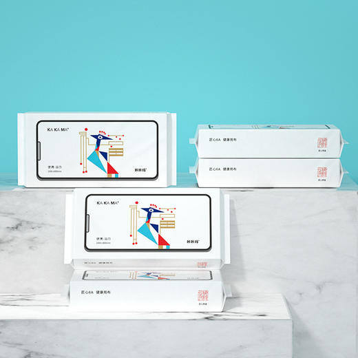 【618限定】咔咔玛高品质一次性浴巾+压缩洗脸巾旅行套装 商品图1