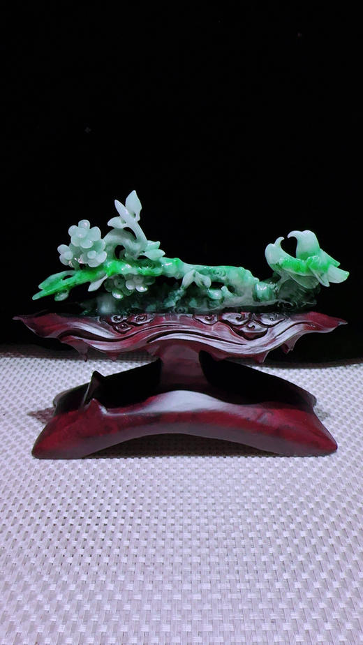 620879翡翠摆件【喜上眉梢 喜事连连】 商品图5