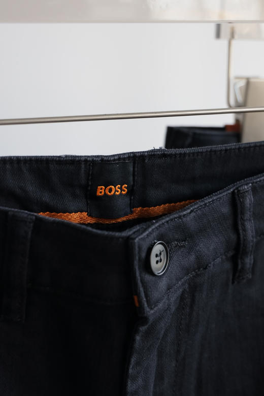 H.B 25新款水洗黑 弹力小直筒通勤长裤 XXK183 商品图4