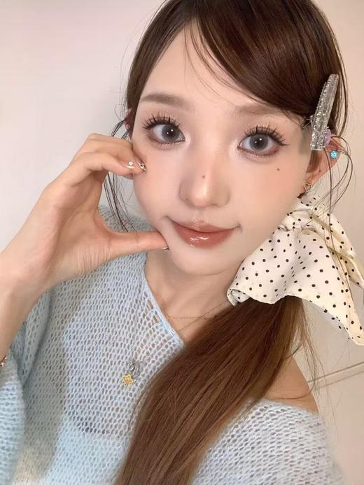 『中直径半年抛』 Deerbell-柚子茶灰-14.2mm【半年抛 度数0-800度 无525/575】 商品图5