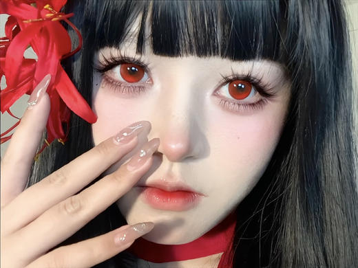 EggUncle Lens旗下 ·浮游实验体&孤魂游墓园｜14.5mm白狮参考着色大直径  日抛 商品图8