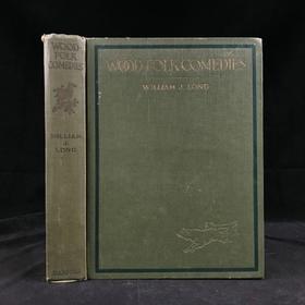 1920年 林地居民喜剧 8幅彩色插图 漆布精装18开