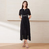 EITIE爱特爱飘逸长裙高腰显瘦气质优雅连衣裙2025夏季新款B2507648 商品缩略图1