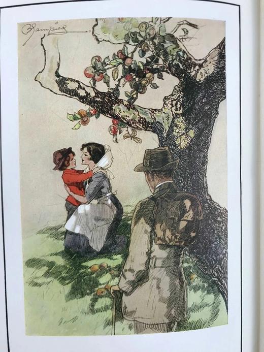 约20世纪早期 杰弗里·法诺尔《金钱月亮》 埃德蒙·布兰皮德23幅彩色插图 漆布精装18开 商品图2