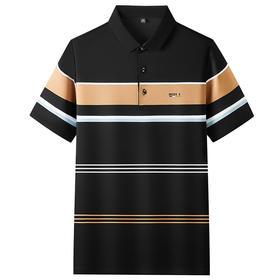 【DKP】大依优型大码短袖Polo衫翻领体恤轻奢休闲男宽松T恤上衣胖子