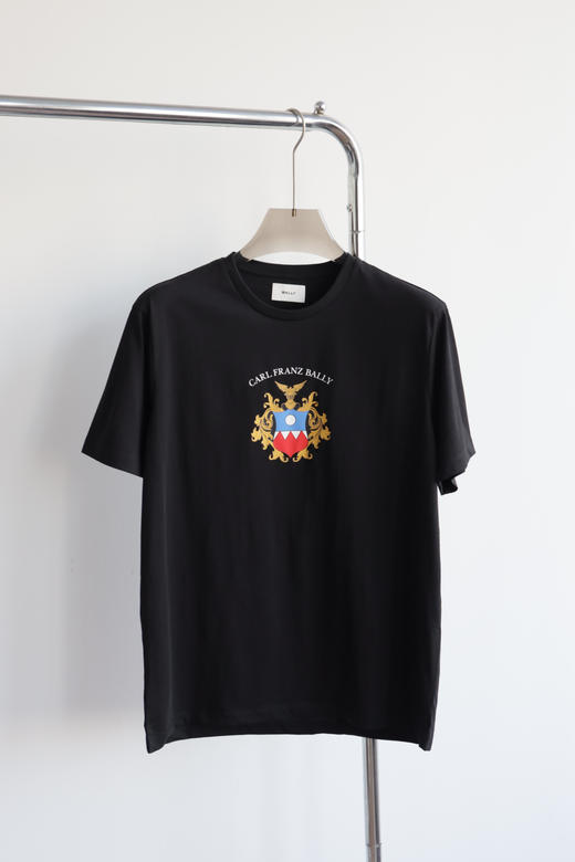 BA11Y 丝光棉 印花 圆领短袖T恤 TX388 商品图3