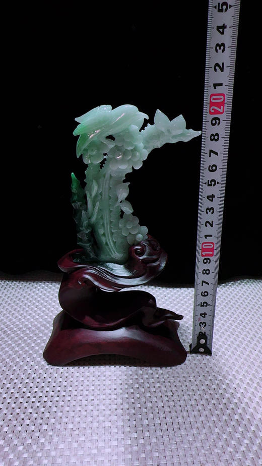 620882翡翠摆件【喜上眉梢 喜事连连】 商品图1