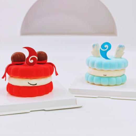 敖丙Emoji圆形蛋糕 商品图8