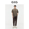 GXG夏季热卖多色纯棉男士休闲小标修饰圆领短袖t恤男 商品缩略图1
