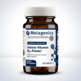 Metagencis Intrinsi Vitamin B-12 Folate 180粒 原名 IntrinsiB12/Folate 180粒
