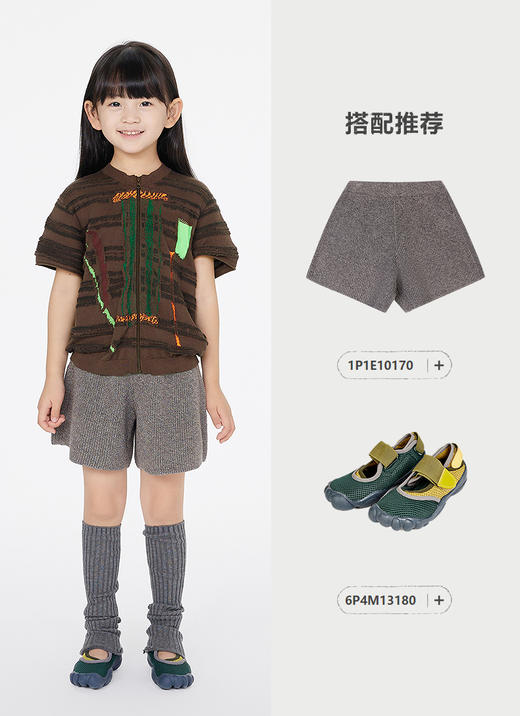 jnby   25年春款   短款开襟针织衫  1P3311900 商品图4