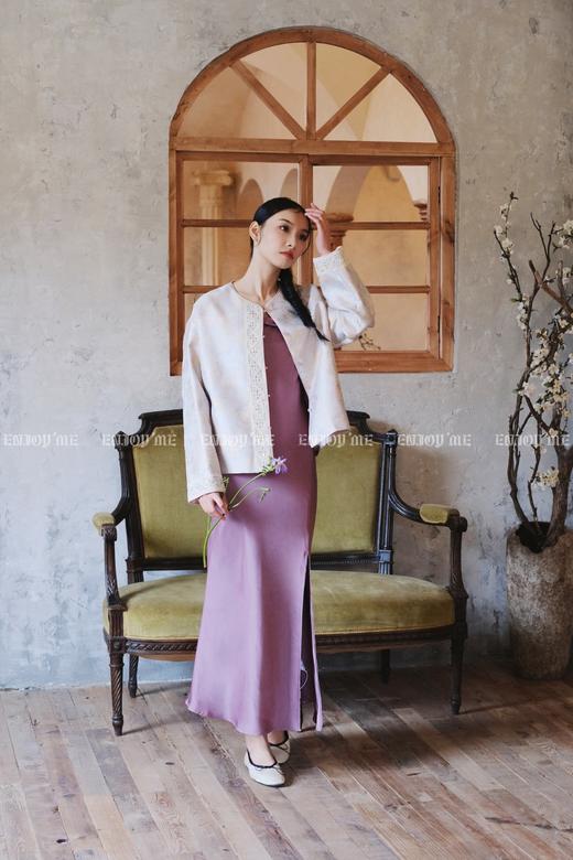 【门店同款】ENJOY春季云敛-春光推盏满城春外套 161848117 商品图4