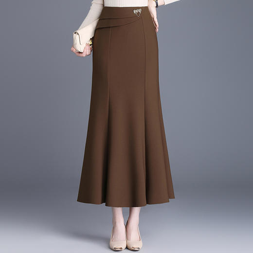 通勤时尚包臀鱼尾裙，高腰显瘦一步裙优雅半身裙MYX-JYM-2516-L 商品图1