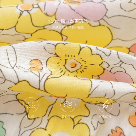 【马克珍妮芦芙】女童纯棉甜美碎花满印裙子连衣裙春夏新款240886 商品图3