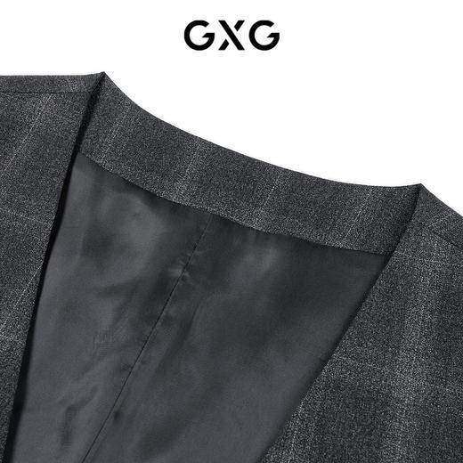 GXG男装 【斯文系列】秋季时尚V领英伦收腰马甲 商品图3