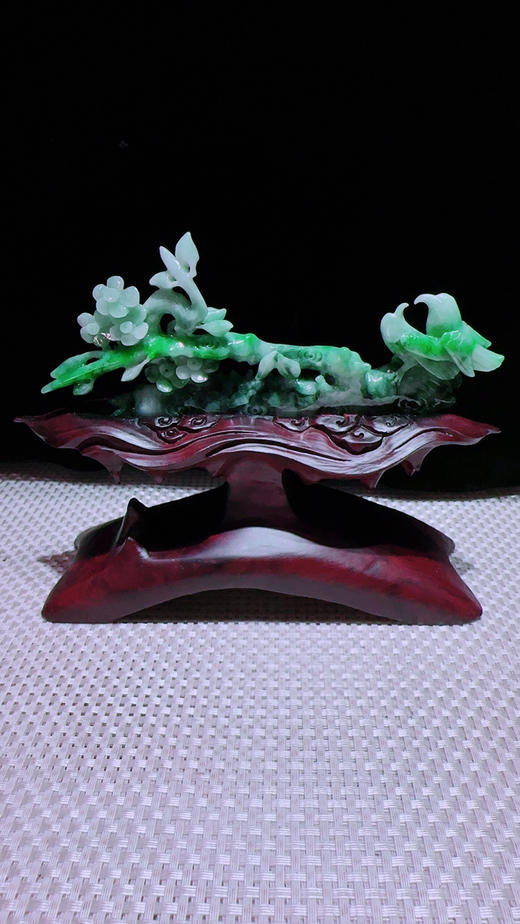 620879翡翠摆件【喜上眉梢 喜事连连】 商品图4