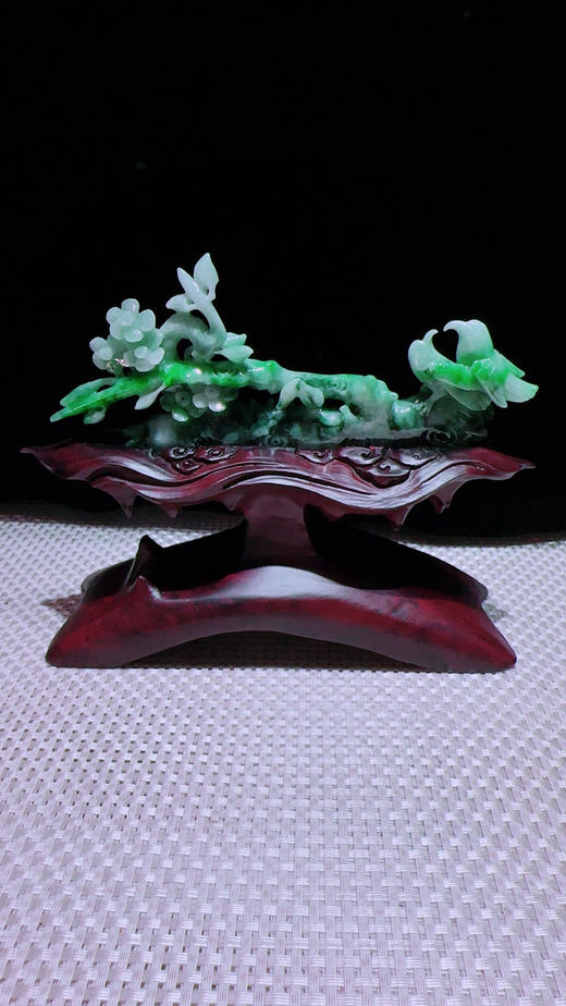 620879翡翠摆件【喜上眉梢 喜事连连】 商品图3