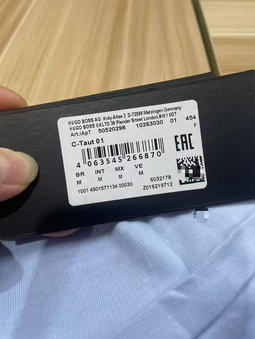 原单正品BOSS男士新款圆领短袖T恤衫纯棉T恤徽标圆领套头短袖T恤 男款 
S码 M码。L码。XL码。XXL码
 天兰色。黑色。白色 商品图6