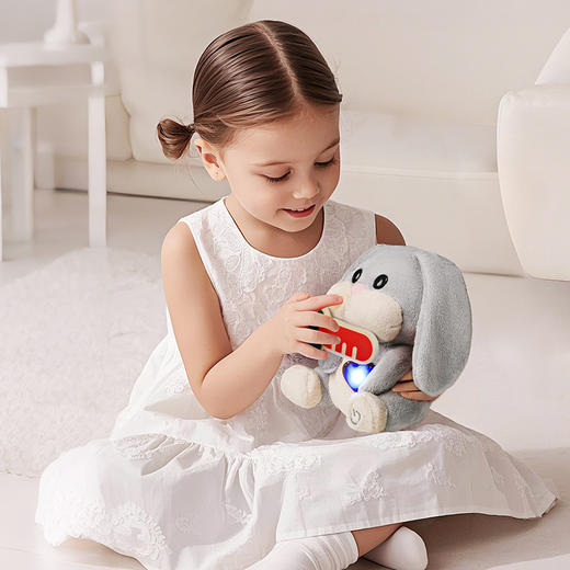 特宝儿宠物兔护理扮演过家家玩具3-6岁男女孩益智儿童生日礼物 商品图4