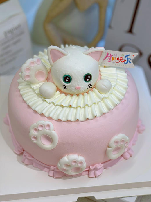 猫咪奶油蛋糕 下单前请仔细阅读商品详情 商品图0