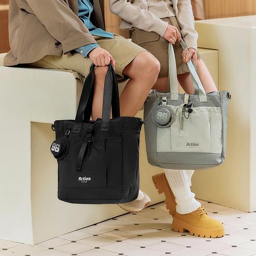 森马托特包男多功能大容量单肩包2025新款斜挎包山系手提包情侣潮 商品图3