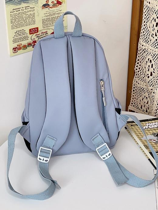 【新款春游小背包，萌趣设计，轻盈舒适】奶乎乎可爱儿童春游研学小背包 香芋紫色 大学生上课逛街 迷你双肩包-QQ 商品图2