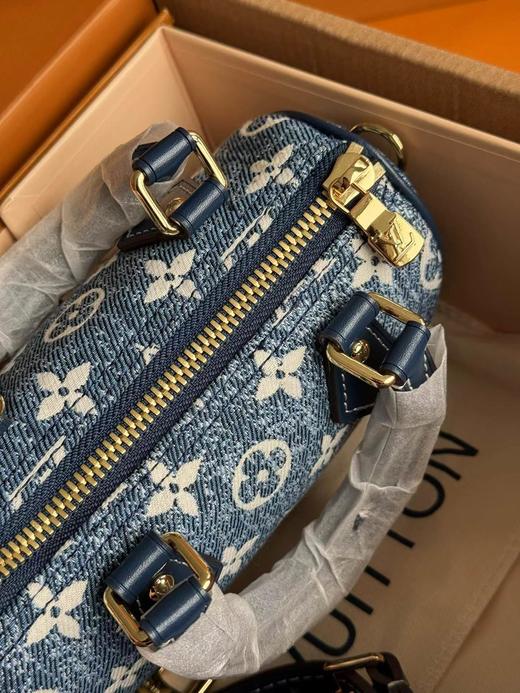 D022733Speedy nano限量款丹宁  渐变牛仔布斜挎包手提包 商品图5