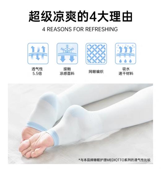 【清仓好价】睡眠压力瘦腿袜夏季凉感连裤袜 商品图5