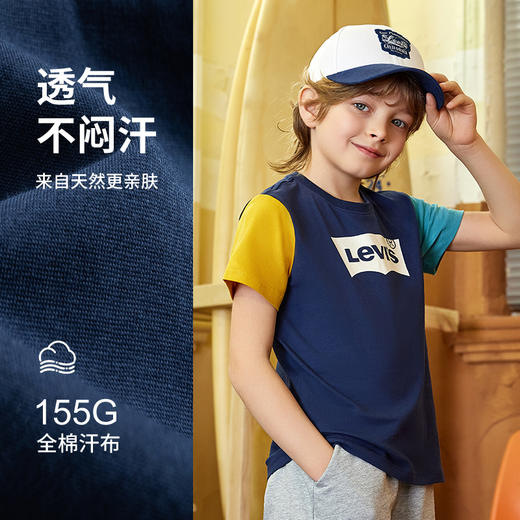 LEVIS 夏 大童小童 短袖T恤 LVB-KT-H477 商品图2