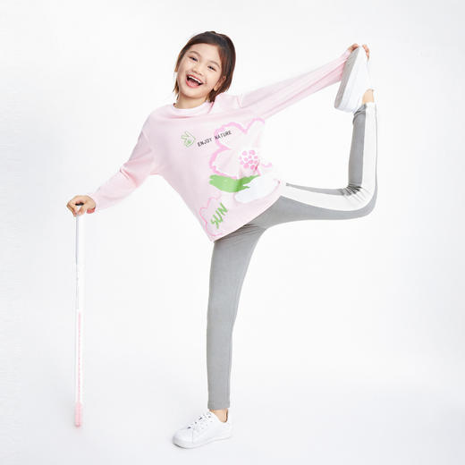 女童针织打底裤春季新款安奈儿童装EG516133 商品图5