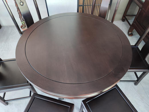 中式圆台餐台/A481-ZSYT 商品图1