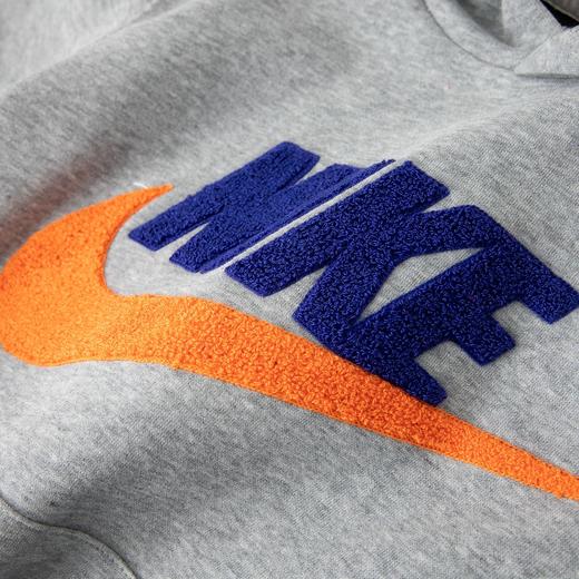 点此购买 130-170耐克春秋季超大毛巾绣儿童连帽卫衣 gl 310549 商品图14