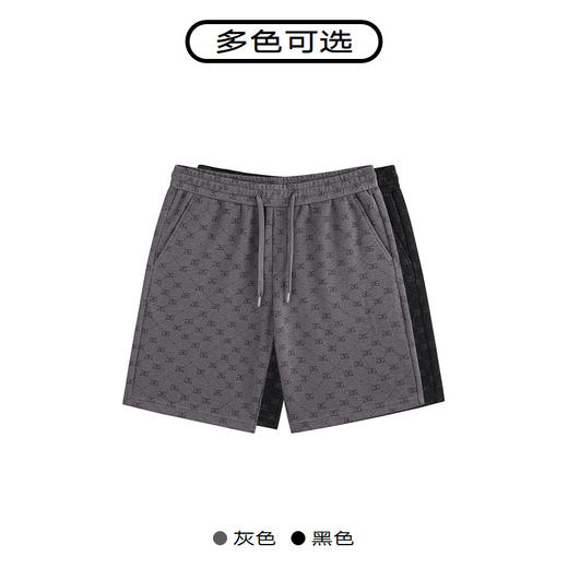 GXG夏季重磅满印休闲宽松休闲裤五分裤短裤男 商品图2