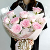 微甜星球丨11枝粉玫瑰花束 商品缩略图1