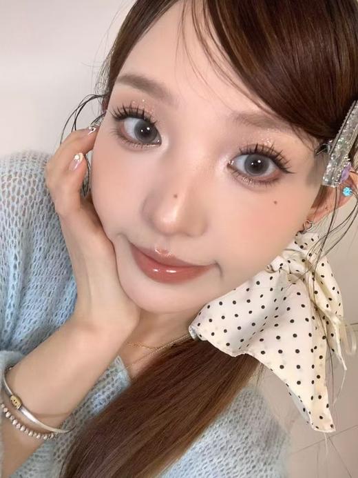 『中直径半年抛』 Deerbell-柚子茶灰-14.2mm【半年抛 度数0-800度 无525/575】 商品图4