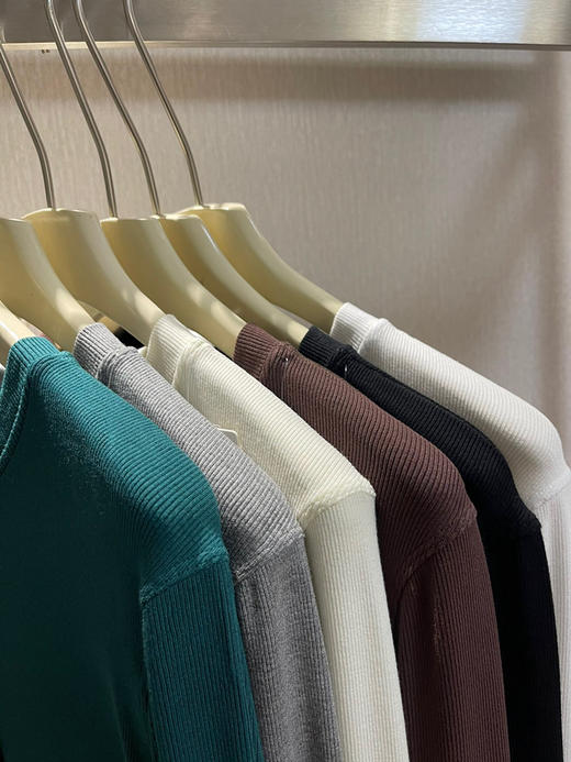 lulu原单长袖亨利衫打底衫090103 商品图6