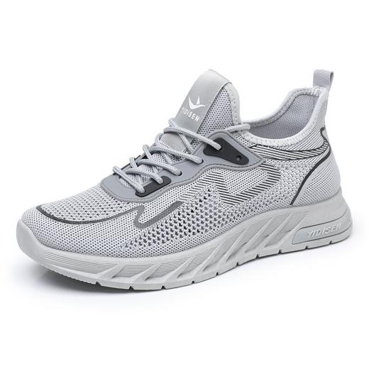 清完下架【意迪森】X8-D16运动休闲春夏季透气网面飞织男士时尚百搭软底潮流男鞋 商品图4