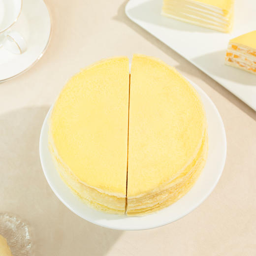 【49.9元秒杀】6月21日上午10点准时开抢！【人气双拼】6英寸榴芒双拼千层， 泰国金枕榴莲肉+新鲜芒果粒，多层铺满饼皮，优享双重果味（秒杀） 商品图2