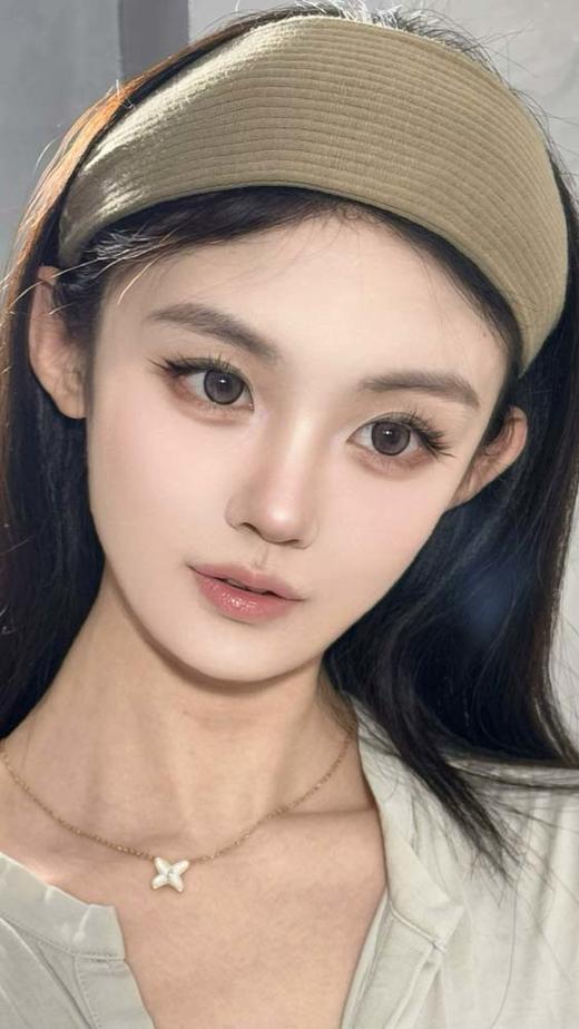 mimipark  半年抛美瞳 焦糖可丽饼 直径14.5mm着色13.9mm 商品图0