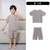 【夏季新款❗️超亲肤儿童家居服】丝绸般手感，超舒服无痕冰丝男童短袖宽松两件套女童睡衣睡裤 商品缩略图5