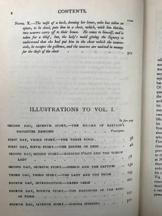 薄伽丘《十日谈》（全2卷合订1册） 路易·查隆16幅经典插图 漆布精装大32开 商品图5