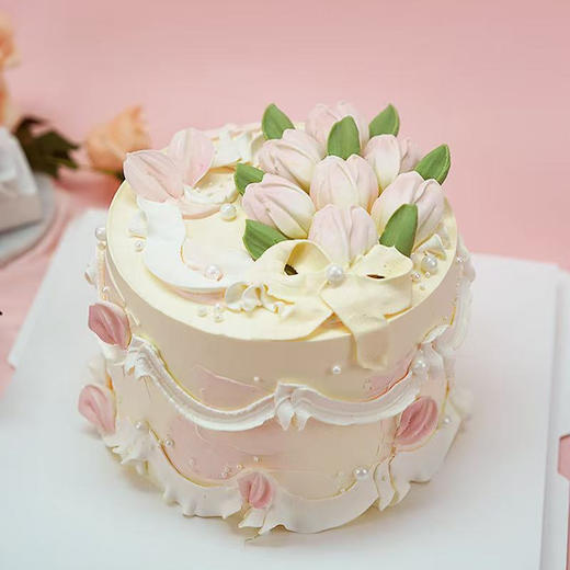 郁金香（舒芙蕾蛋糕胚） 商品图1