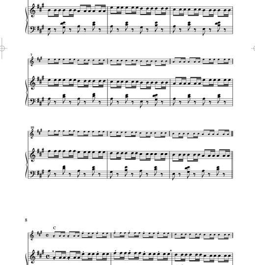 铃木小提琴教程1钢琴伴奏谱:国际版 人民音乐出版社 铃木镇一 商品图4